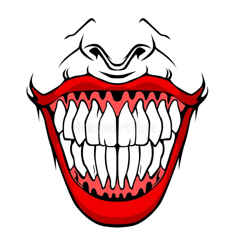 Joker Smile Stock Illustrations – 14,287 Joker Smile Stock ...