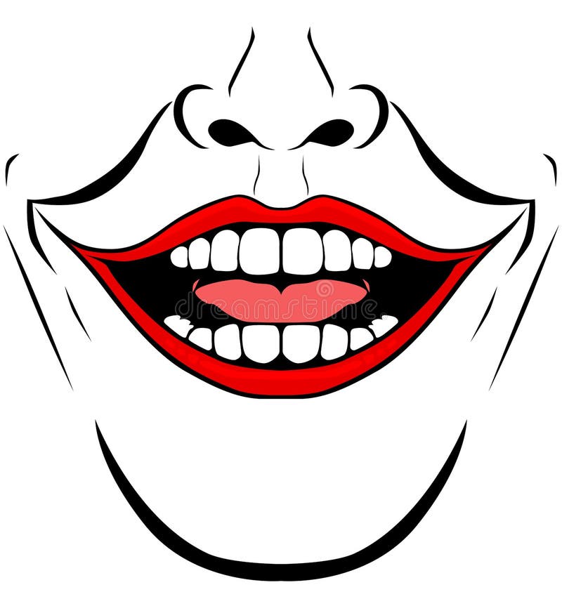 Free Joker Smile Svg For Mask 560 SVG PNG EPS DXF File Halloween mask smile ...