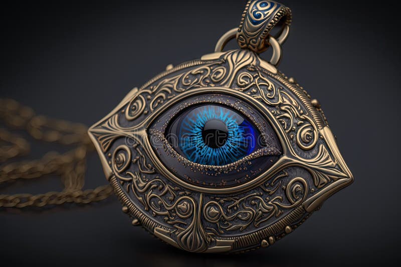 Evil Eye Amulet, with Intricate Design and Special Meaning To the