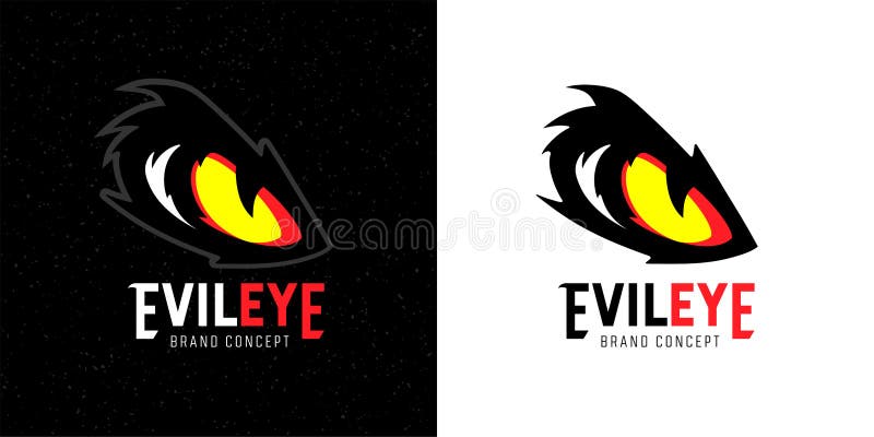 Evil eye logo stock vector. Illustration of vector, brand - 191139867