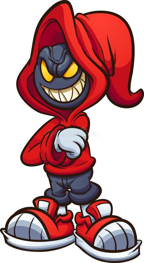 Evil Hooded Character with Arms Crossed Stock Vector - Illustration of gradient, crossed: 141777972 Evil Hooded Character with Arms Crossed Stock Vector - Illustration of gradient, crossed: 141777972