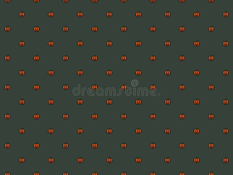 Pixel Art Pumpkin Icon. 32x32 Pixels Stock Vector - Illustration of coding,  fear: 180013954