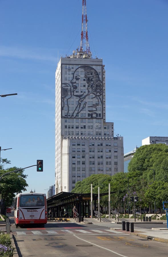 Evita Peron en Buenos Aires, la Argentina