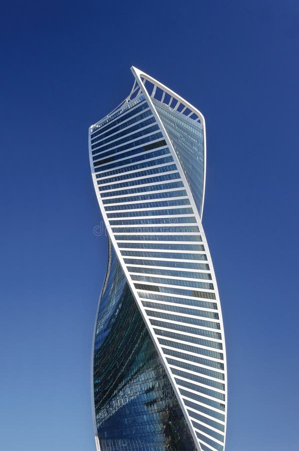 Evolution Tower in Moscow-City