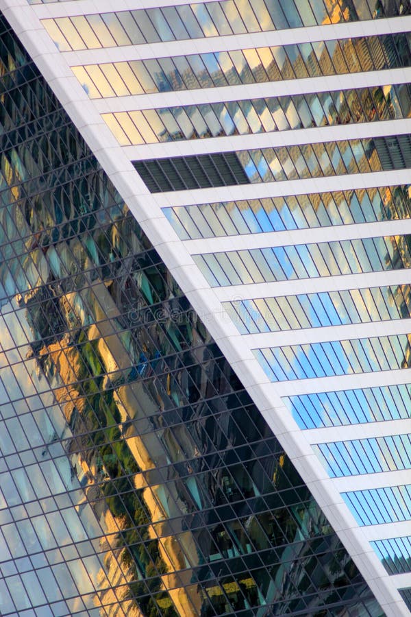 Evolution Tower. Tower of the Moscow International Business Center. Moscow, Russia royalty free stock photos