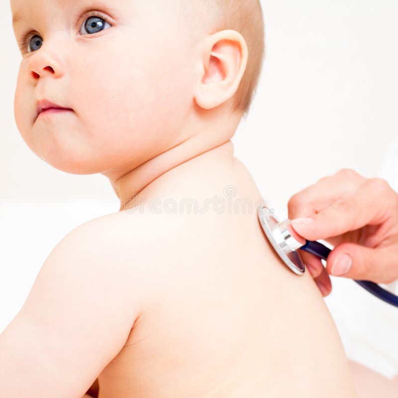 Examen de docteur image stock Examen de docteur image stock