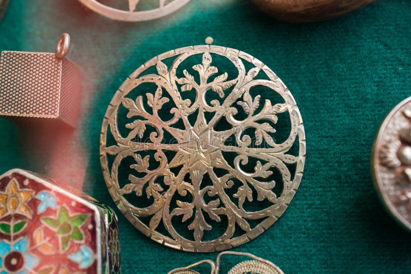 Example of Art Patterns on Metal Stock Photo Image of backdrop