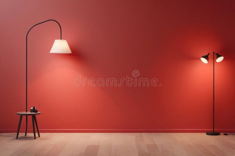 Bright office interior stock illustration. Illustration