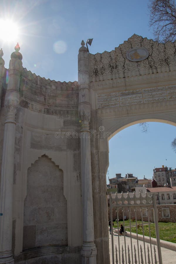Example Ottoman Gate Architecture Editorial Stock Image Image of