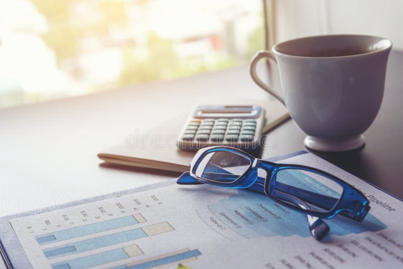 Excel graph with Spreadsheet Document showing Information Financial Startup Concept. Financial Planning making Accounting Database royalty free stock photos