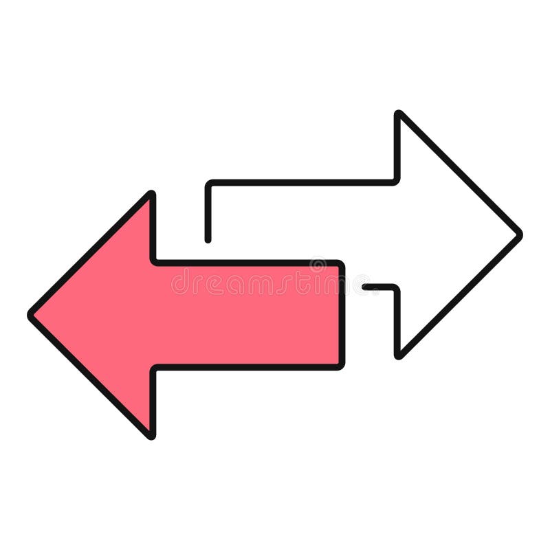 Exchange arrow transfer icon,swap web button design, move symbol vector illustration vector illustration