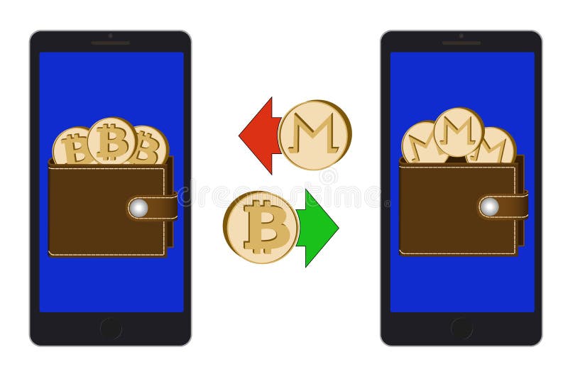 Exchange Monero To Dollars,euro And British Pound Stock ...