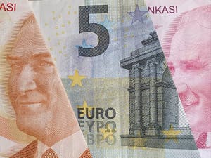 Exchange Rate Of European And Turkish Money Stock Image Image Of Lira Exchange Rate Of European And Turkish Money Stock Image Image Of Lira