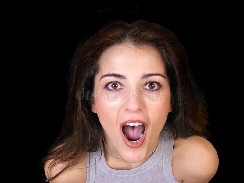 Excited woman stock photography Excited woman stock photography
