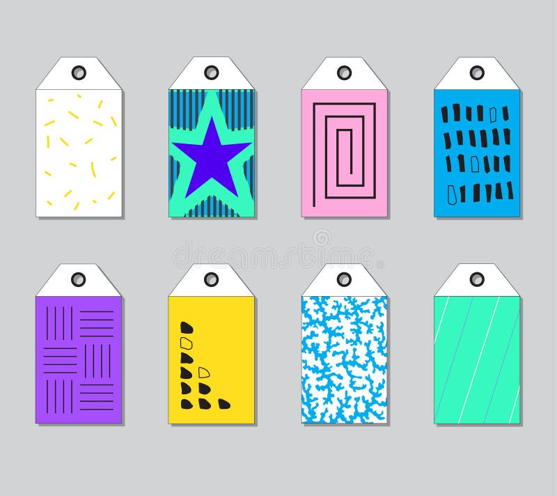 Exciter Des Labels Pour N'importe Quoi Illustration de Vecteur