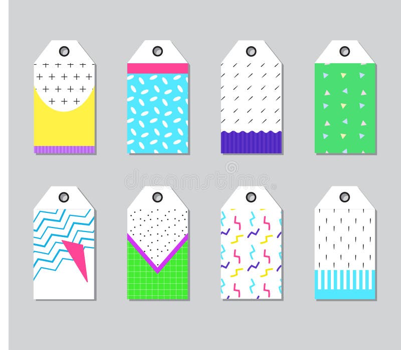 Exciter Des Labels Pour N'importe Quoi Illustration de Vecteur