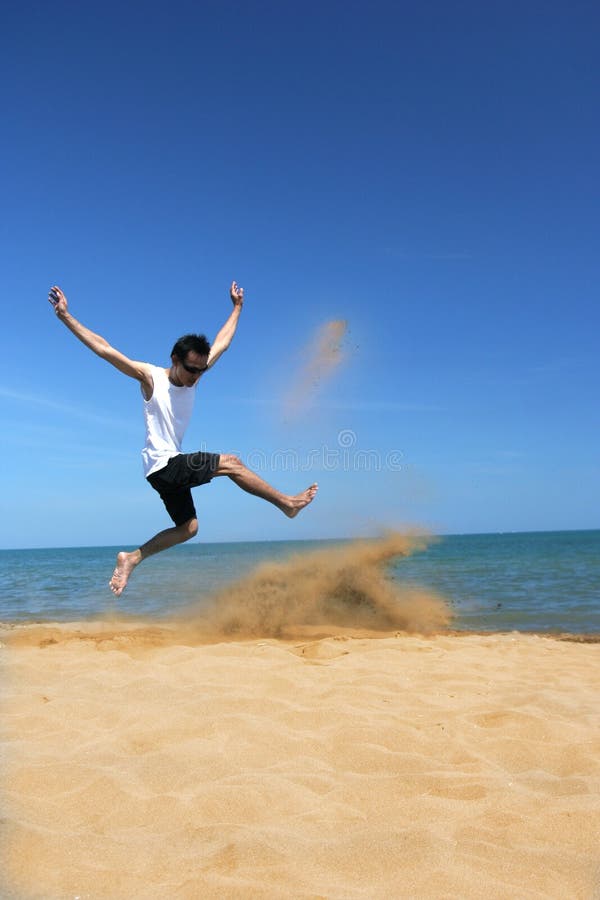 Exciting tropical beach