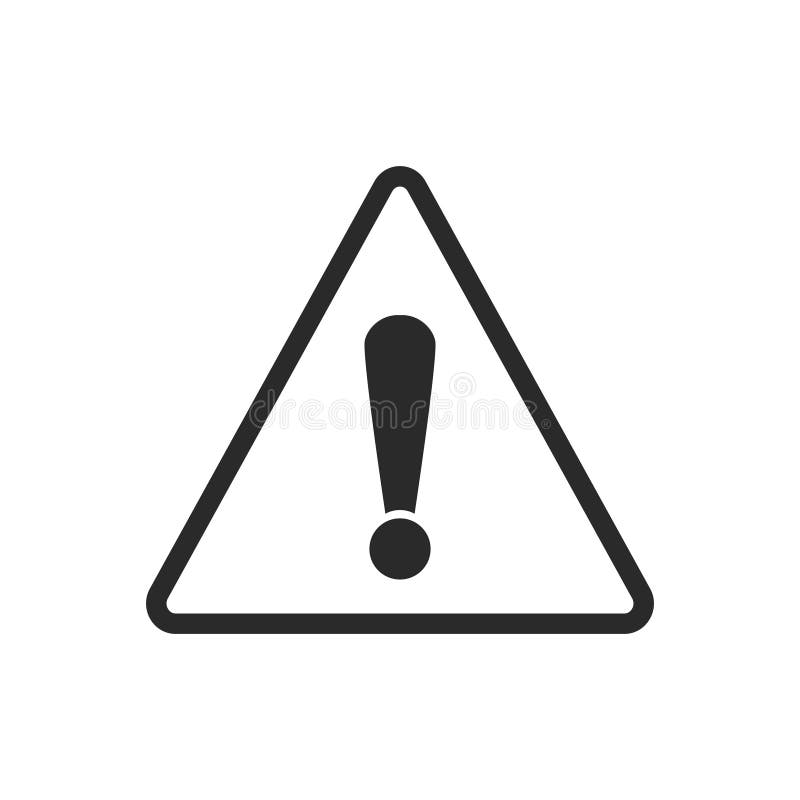 Set of Exclamation Mark Symbol. Attention Sign. Danger Sign, Warning