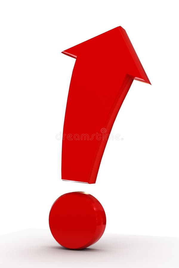 Exclamation mark vector illustration