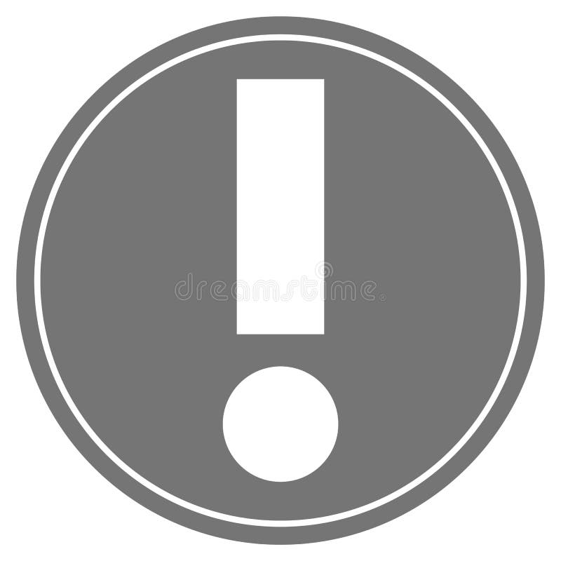 Exclamation Grey Mark Stock Illustrations 1,268 Exclamation Grey Mark Stock Illustrations