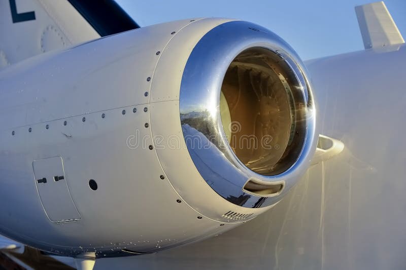 Aircraft Engineering Jet Engine Stock Photo Image of airplane