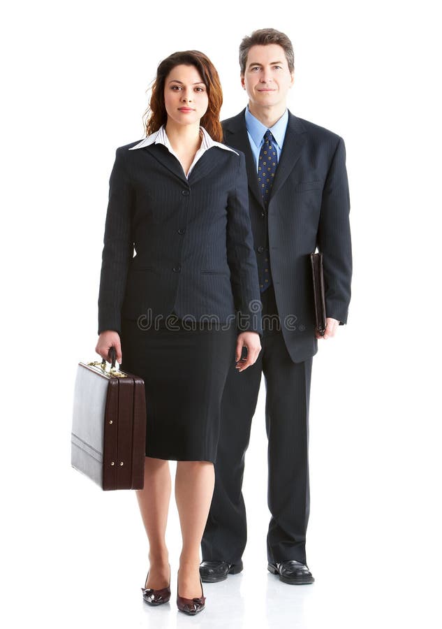 Empresários imagem de stock