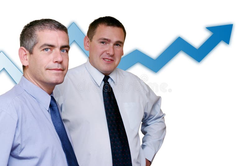 Executivos - crescimento dos lucros imagens de stock royalty free Executivos - crescimento dos lucros imagens de stock royalty free