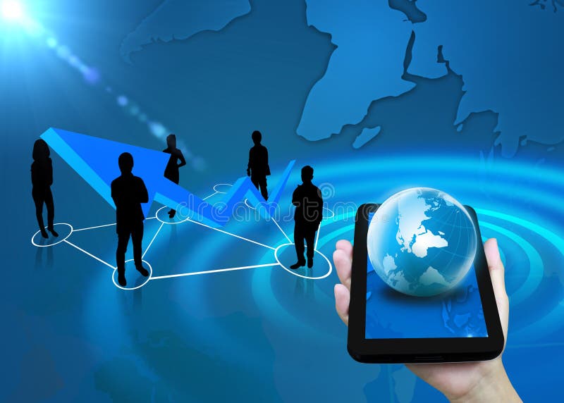 Executivos da equipe imagens de stock royalty free