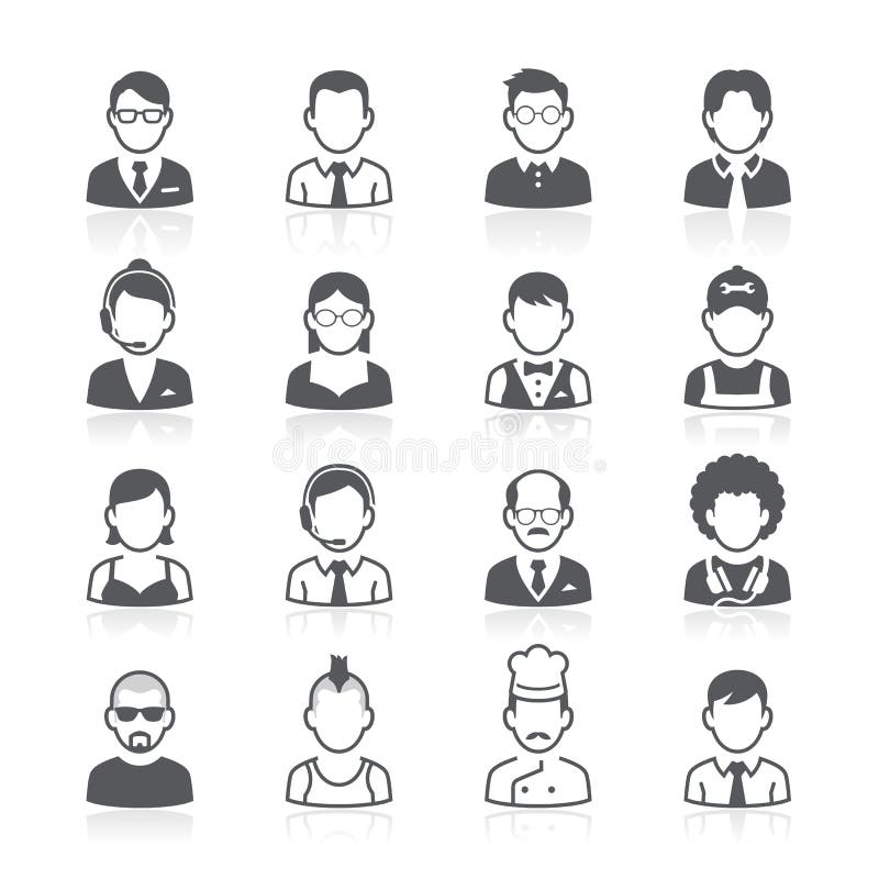 Vetores de People Avatar Round Icon Set Profile Diverse Empty Faces For  Social Network Ilustração Abstrata Vetorial e mais imagens de Pessoas -  iStock