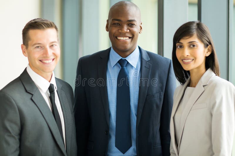 Executivos empresariais multiculturais fotos de stock Executivos empresariais multiculturais fotos de stock