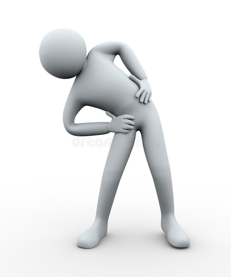 exercice de l'homme 3d illustration libre de droits exercice de l'homme 3d illustration libre de droits