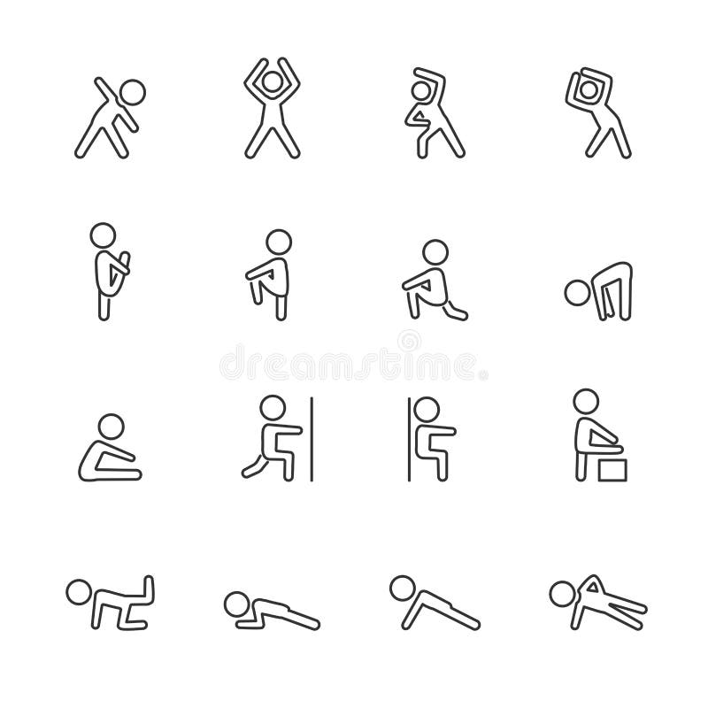 Exercise Icon Stock Illustrations – 231,718 Exercise Icon Stock