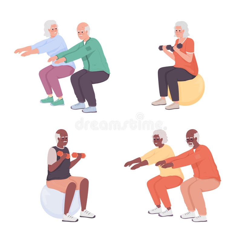 Elderly Exercise Stock Illustrations – 6,613 Elderly Exercise Stock  Illustrations, Vectors & Clipart - Dreamstime