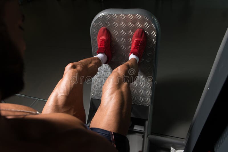 Exercícios do quadríceps foto de stock royalty free