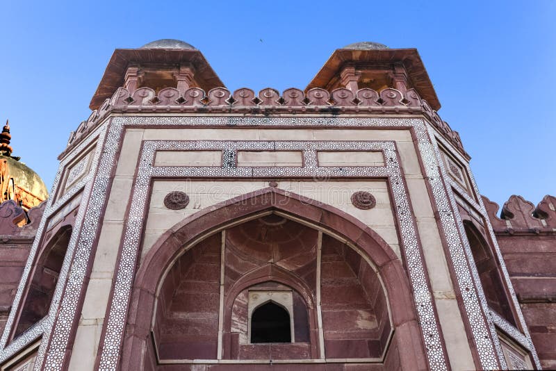 Exerior of Jama Masjid mosque in Fatehpur Sikri, Agra, Uttar Pradesh, India, Asia