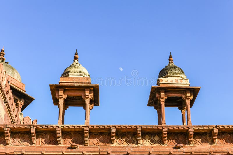 Exerior of Jama Masjid mosque in Fatehpur Sikri, Agra, Uttar Pradesh, India, Asia