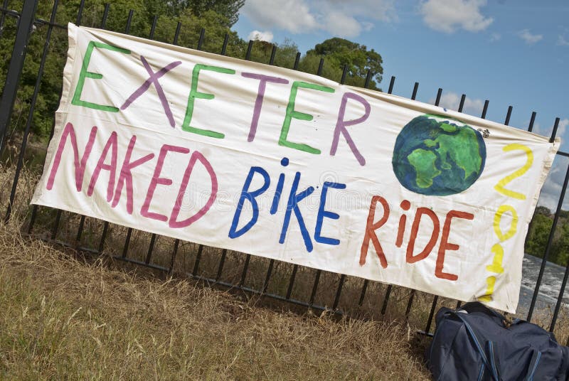 Exeter hält blanke Fahrrad-Fahrt an stockfoto Exeter hält blanke Fahrrad-Fahrt an stockfoto