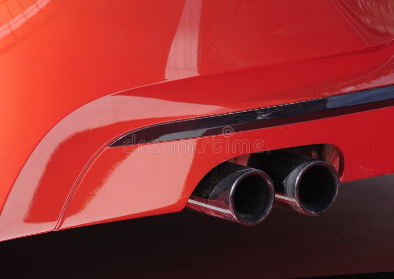 Exhaust pipe stock image. Image of tail, emissions, exhaust 25727377