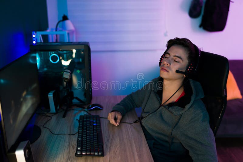 182 Sleeping Gamer Stock Photos - Free & Royalty-Free Stock Photos from  Dreamstime