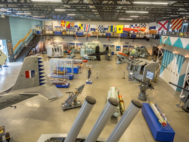 Exhibit at the Military Museums, Calgary Editorial Photography Image