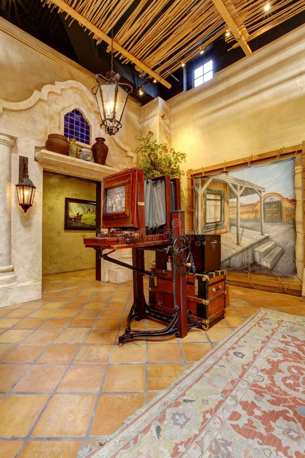 Exhibit in Mormon Battalion Historic site, San Diego