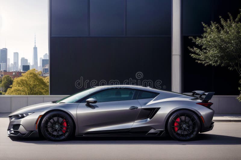 The Exhilarating World of Sports Cars. Exploring the Limits of Sports Car Engineering. Generative AI vector illustration