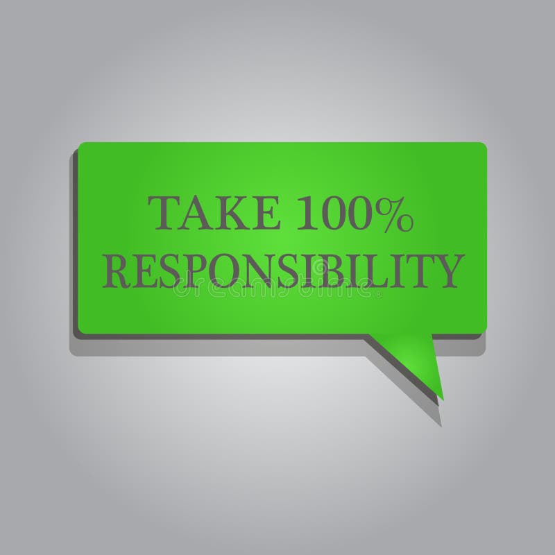 A exibição da nota da escrita toma a 100 a responsabilidade Apresentar da foto do negócio seja inteiramente responsável para seus ilustração royalty free A exibição da nota da escrita toma a 100 a responsabilidade Apresentar da foto do negócio seja inteiramente responsável para seus ilustração royalty free