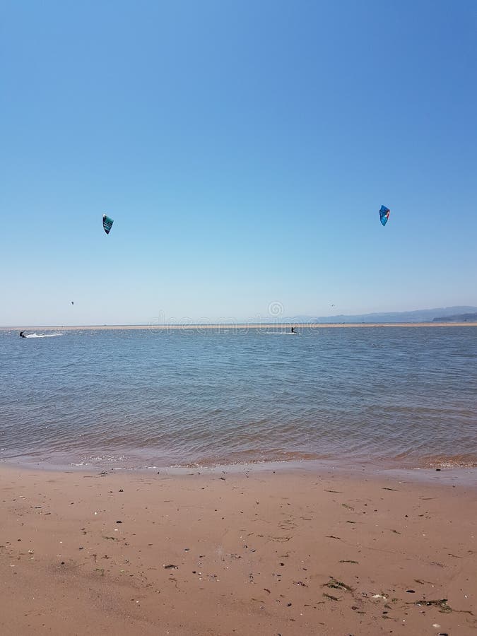 Exmouth Beach editorial stock image. Image of water, surfing 93876129
