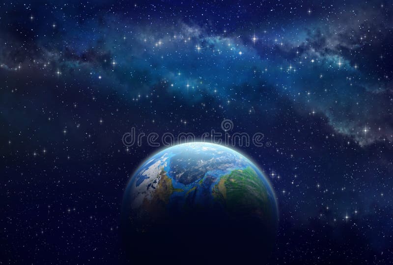 Exoplanet no espaço profundo imagens de stock royalty free Exoplanet no espaço profundo imagens de stock royalty free