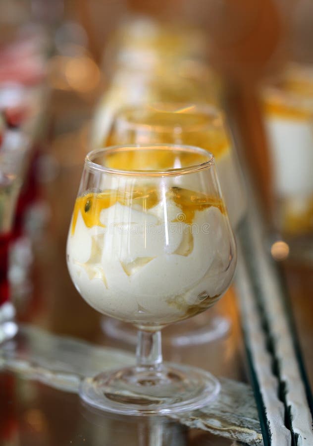 Exotic dessert stock image. Image of cool, exotic, glass 35843109