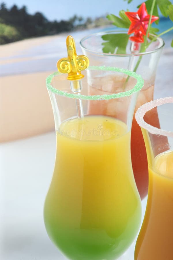 Exotic drinks royalty free stock images Exotic drinks royalty free stock images