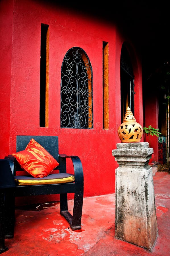 Exotic Interior stock image. Image of window, thailand 24421387