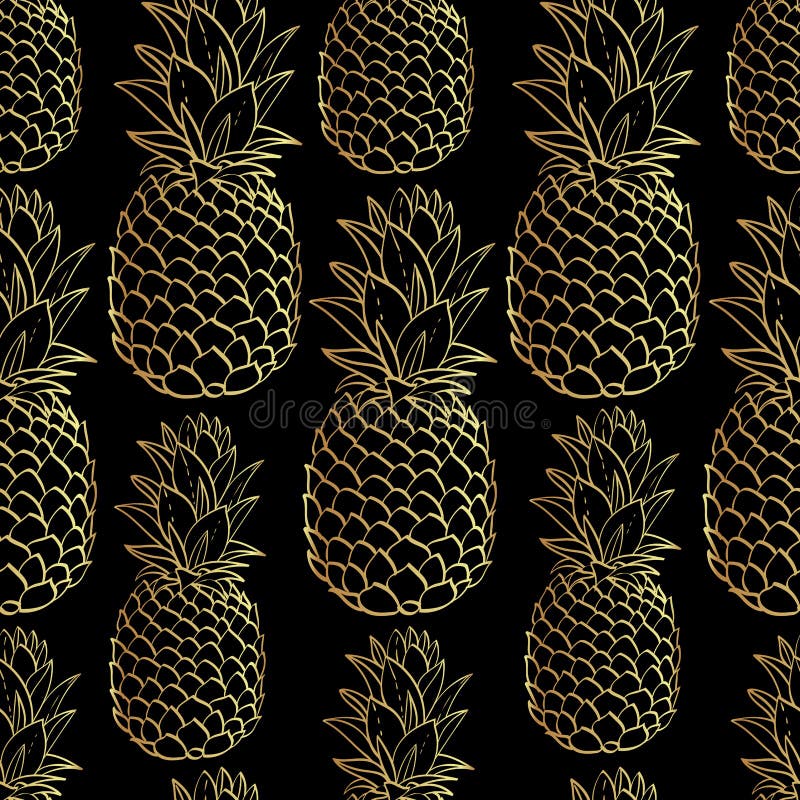 Exotic seamless pattern with silhouettes tropical