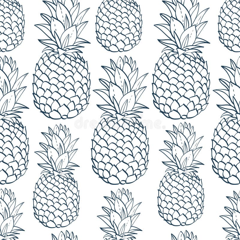 Exotic seamless pattern with silhouettes tropical